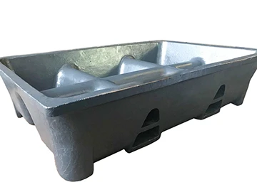 Koji se materijal koristi za kalupe od lijevanog željeza?