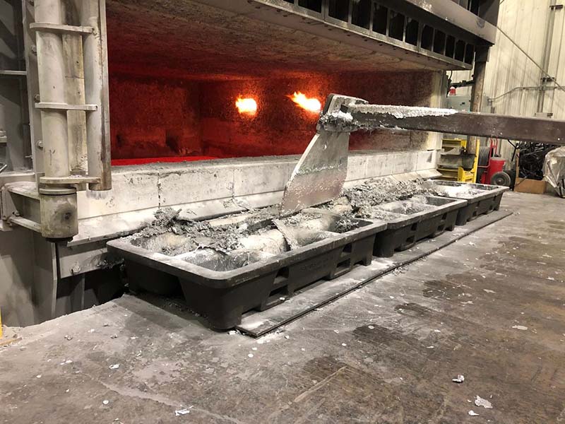 aluminum dross pan 3